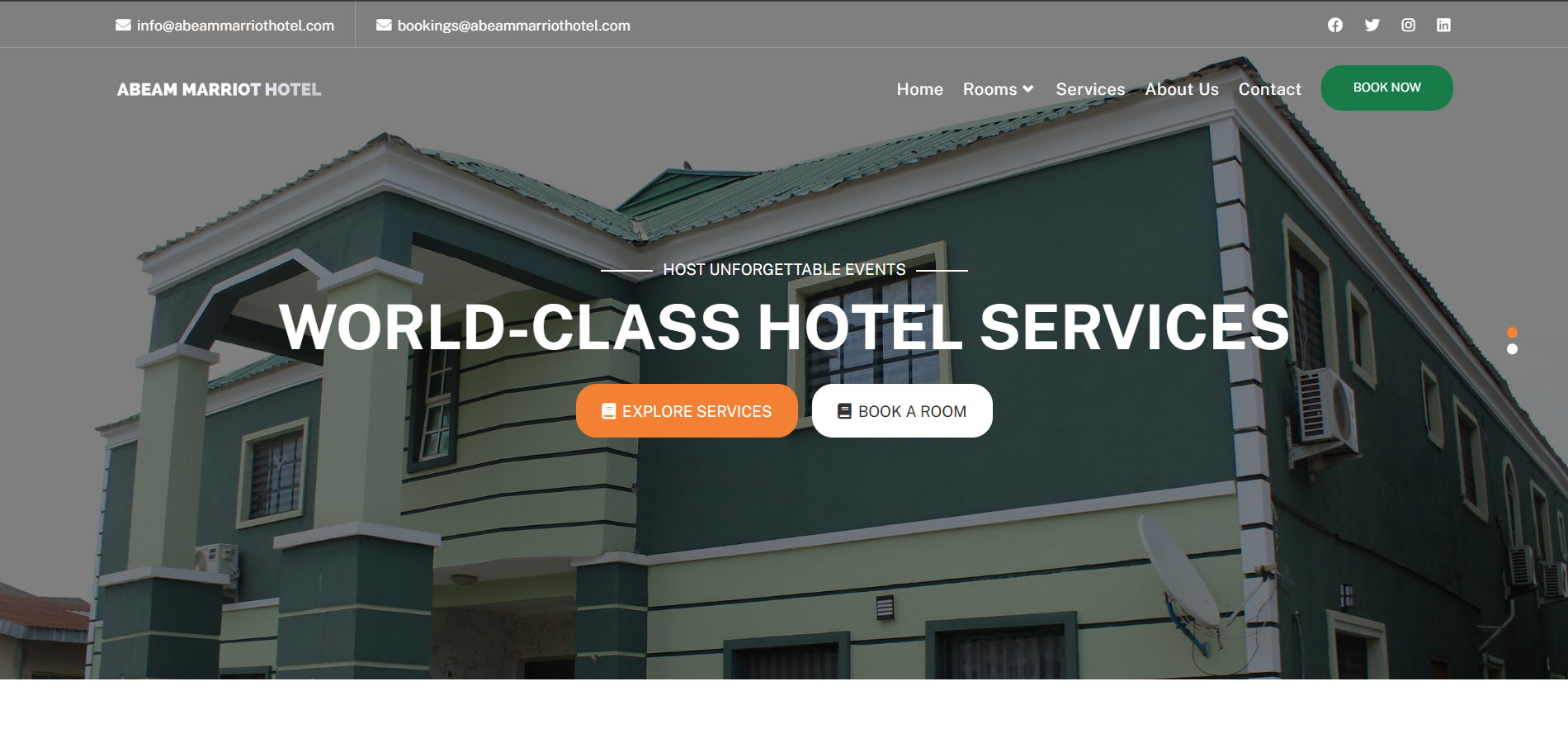 Abeam Marriott Hotel Management System